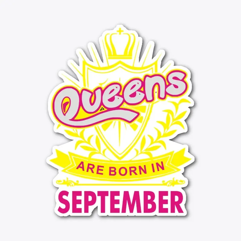 Queens Are Born In Sept Birthday t-Shirt